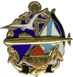 Знак АПЛ К-219