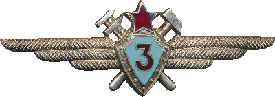 Нагрудный знак Автатехник 3 класса 