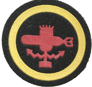 Знак Штат специалиста минно-торпедной службы
