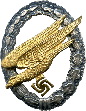 Badge Parachutist Luftwaffe 