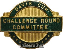 Badge Challenge Round committee badge, 1957 