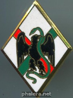 Нагрудный знак 1 пехотный полк иностранного легиона 