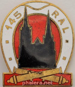 Знак 145 тяжелый артиллерийский полк