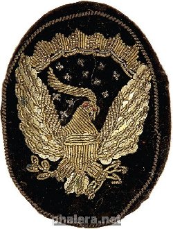 Знак Officier cap badge