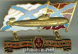 Нагрудный знак АПЛ К-295 