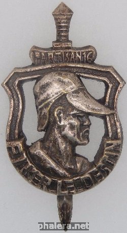 Знак COMMANDOS Partisan 16