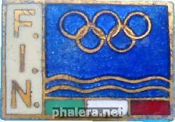 Нагрудный знак Олимпийский комитет Италии 