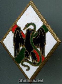 Нагрудный знак 1 пехотный полк иностранного легиона 