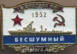 Нагрудный знак Эсминец 