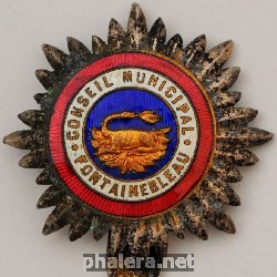 Знак Муниципальный совет в Фонтенбло