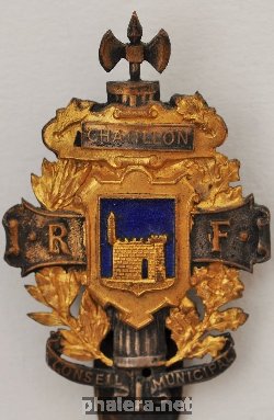 Знак Городской совет Шатильон