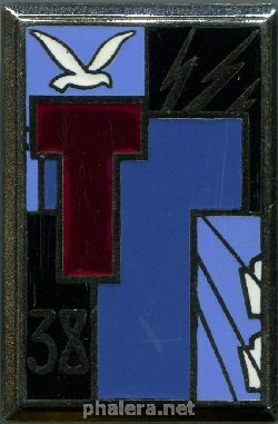 Знак 38-ой полк связи?