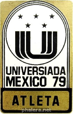 Знак Универсиада 1979 Мексика