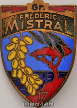 Знак 17-ая группа Чантье де Жюнес