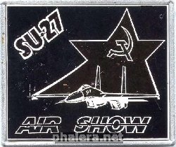 Знак  СУ-27, Аэрошоу