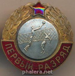 Знак 1 разряд, волейбол мужчины Знак 1 разряд, волейбол мужчины